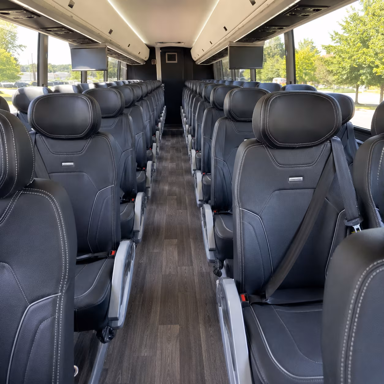 charter bus shuttle service for west valley city employers near the slc airport corridor