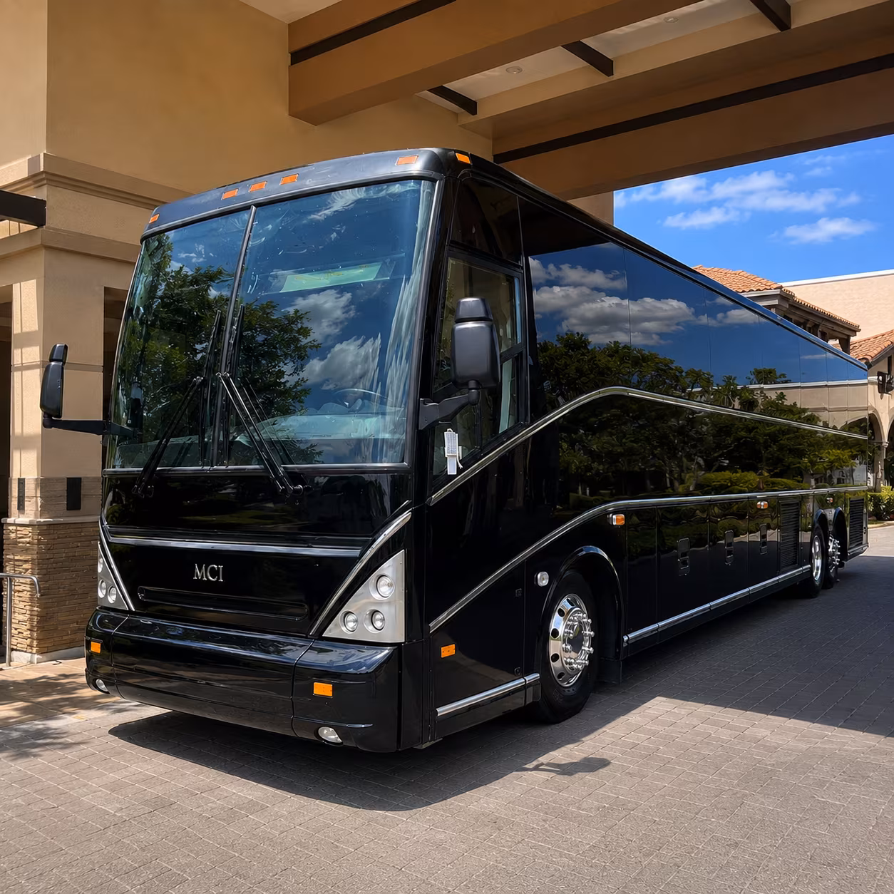 long distance buses to motorsports events at larry h miller motorsports park