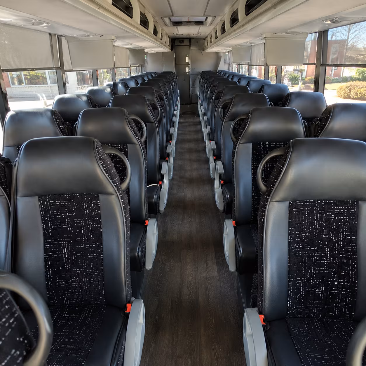 west valley city charter bus interior