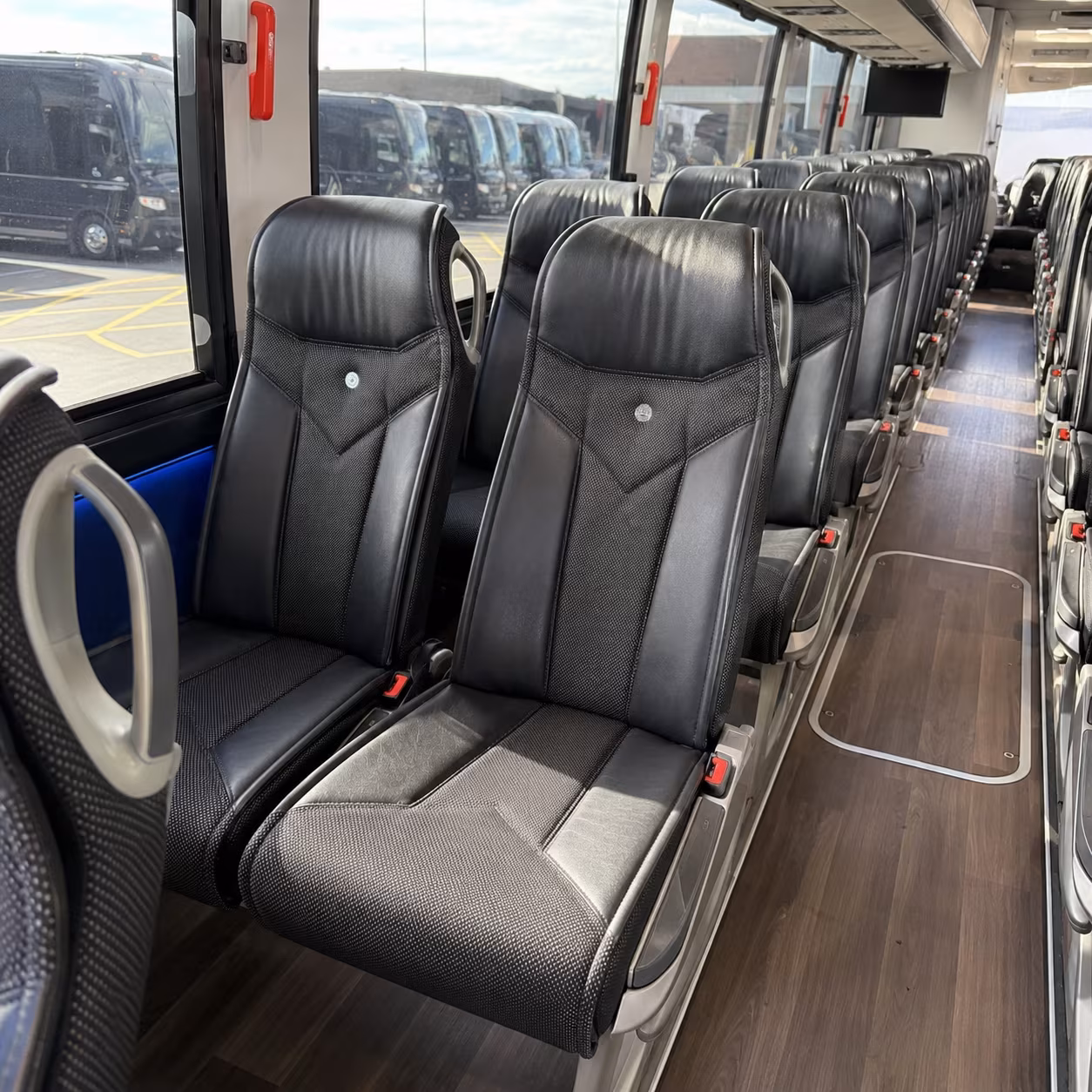 west valley city charter bus rental inside